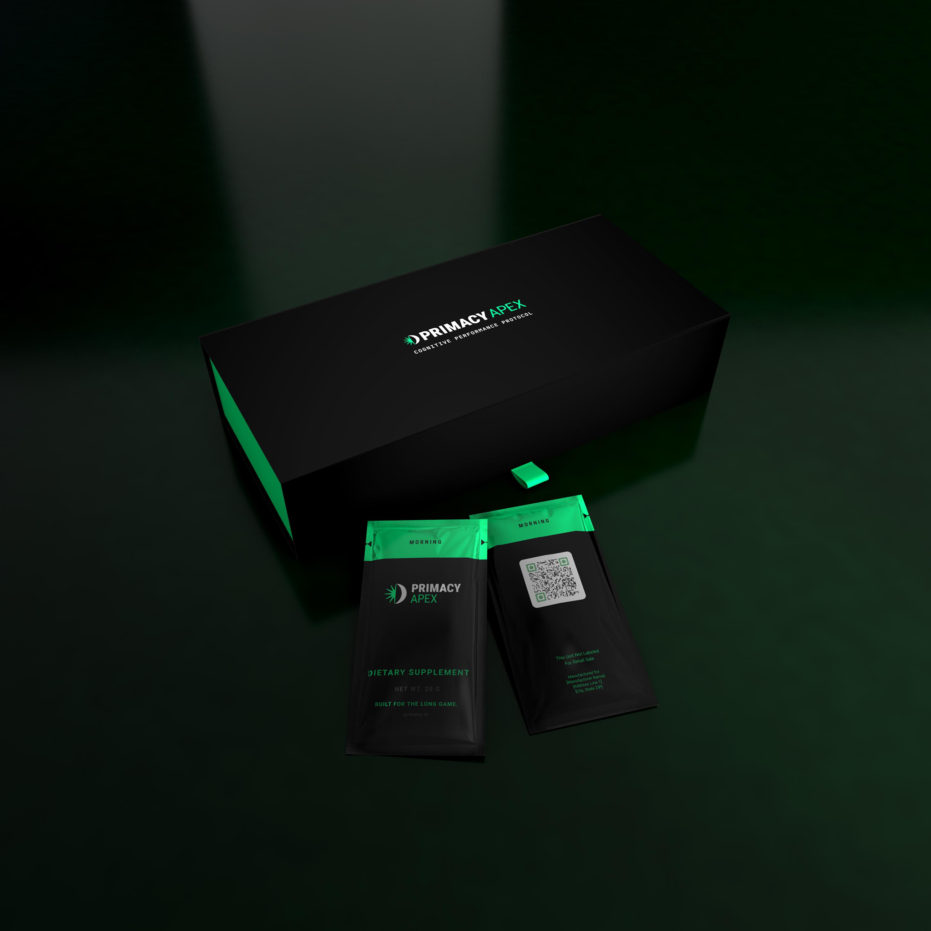 APEX supplement pouch back